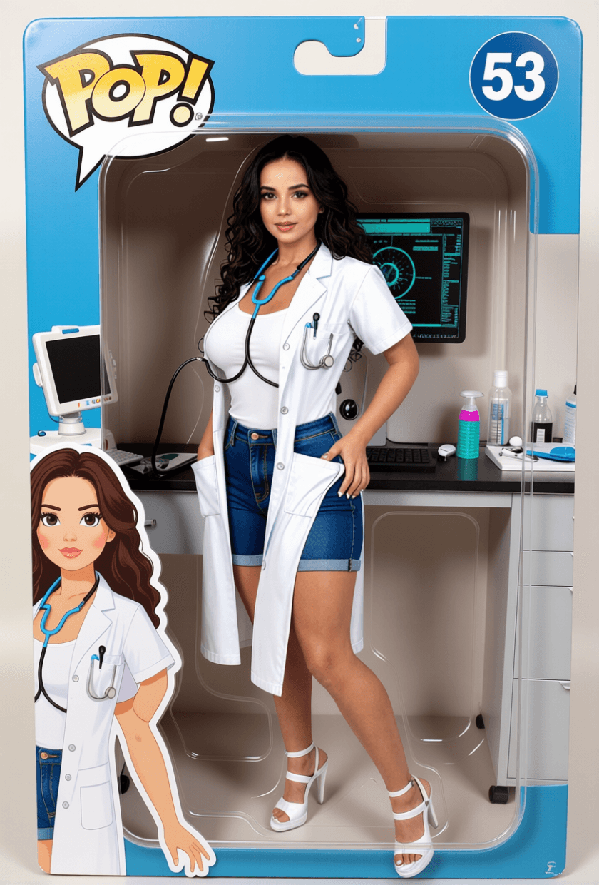 AI action figure prompt sample — collectible