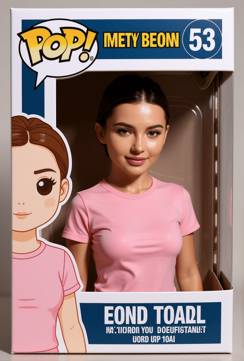 AI action figure prompt sample — packaging