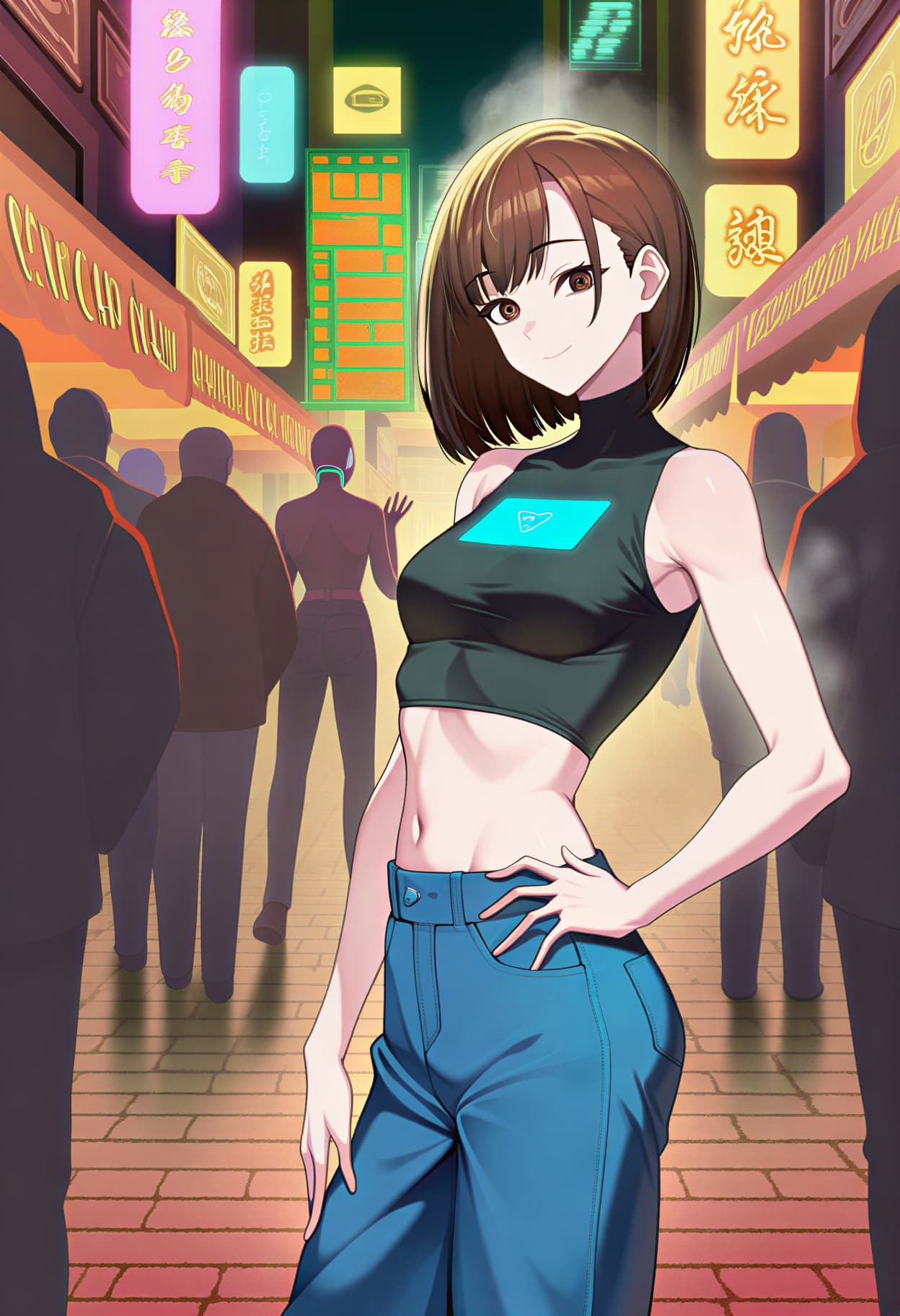 Cyberpunk art sample 6