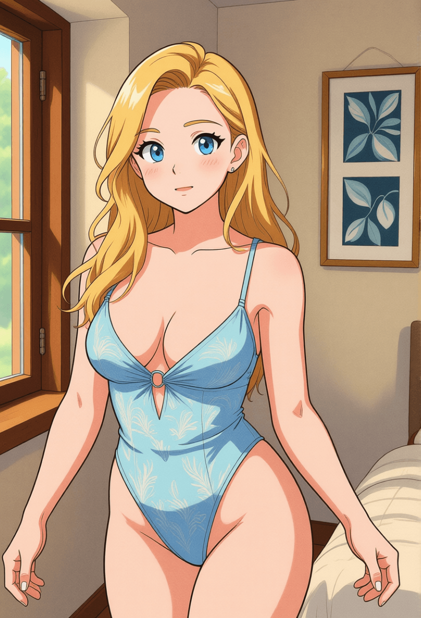 Ghibli AI art sample 6