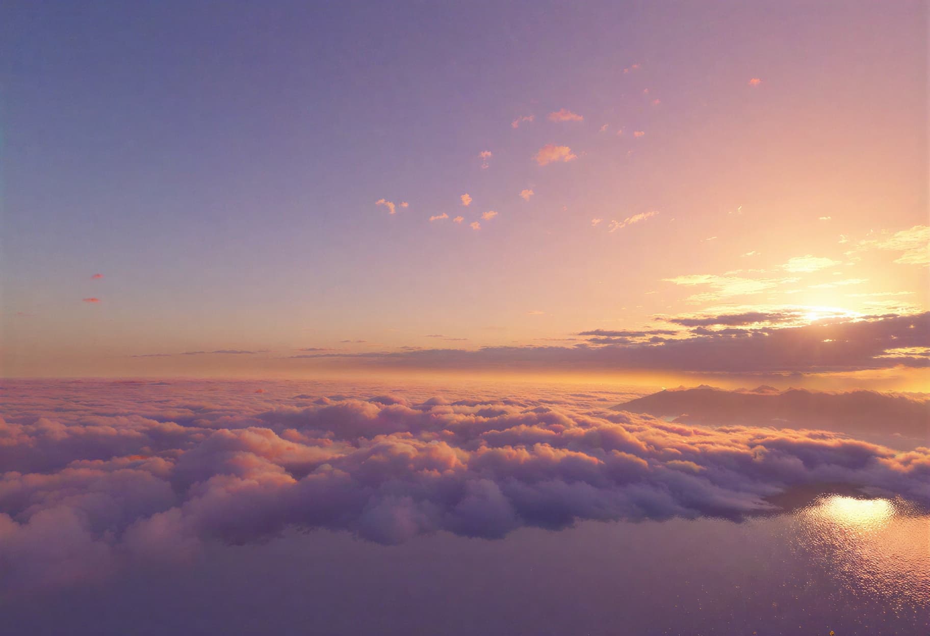 AI Wallpaper Prompt sample - abstract gradient