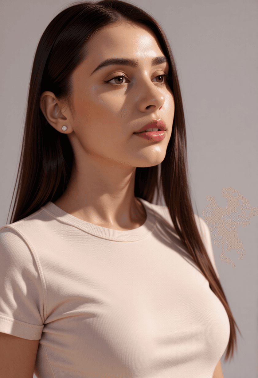 3D character AI prompt sample — subsurface skin