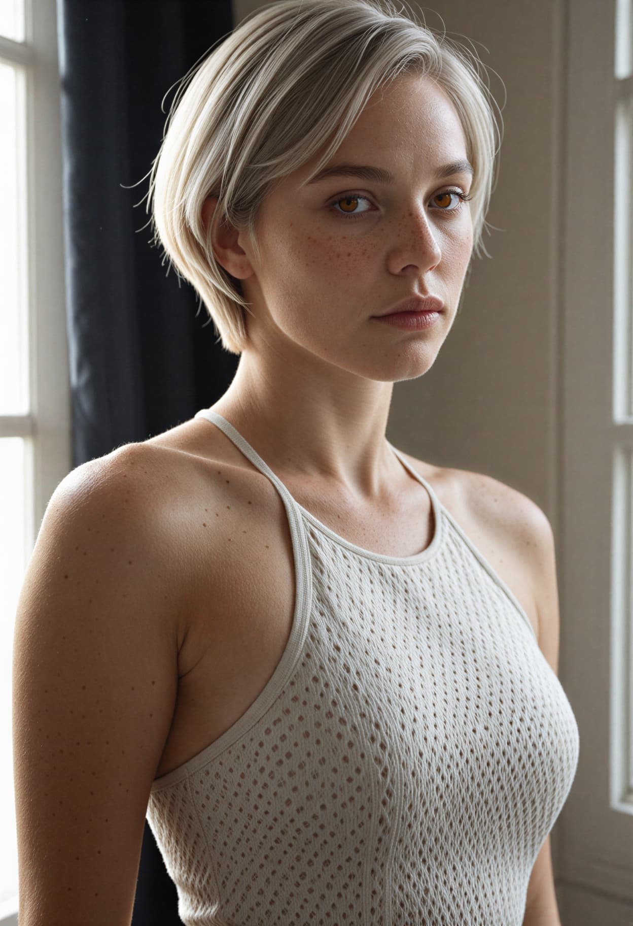 3D character AI prompt sample — subsurface skin