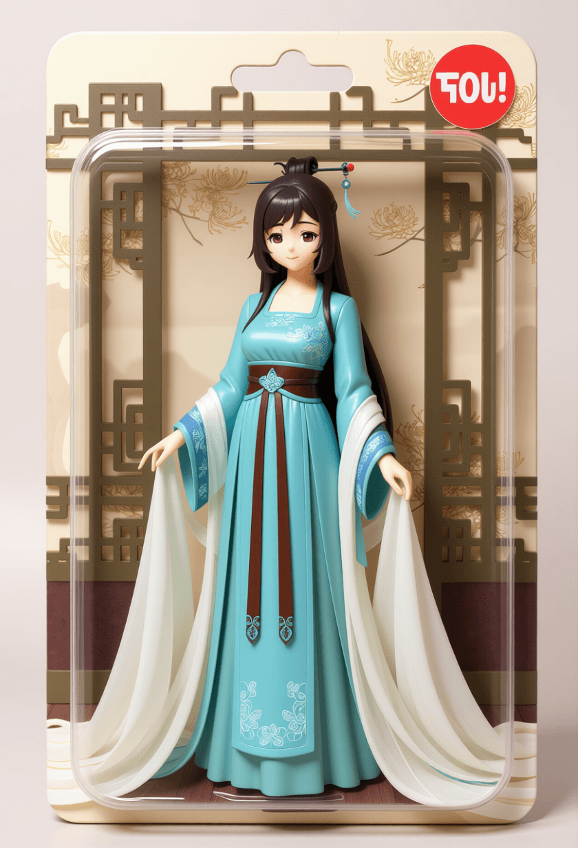 AI action figure prompt sample — collectible
