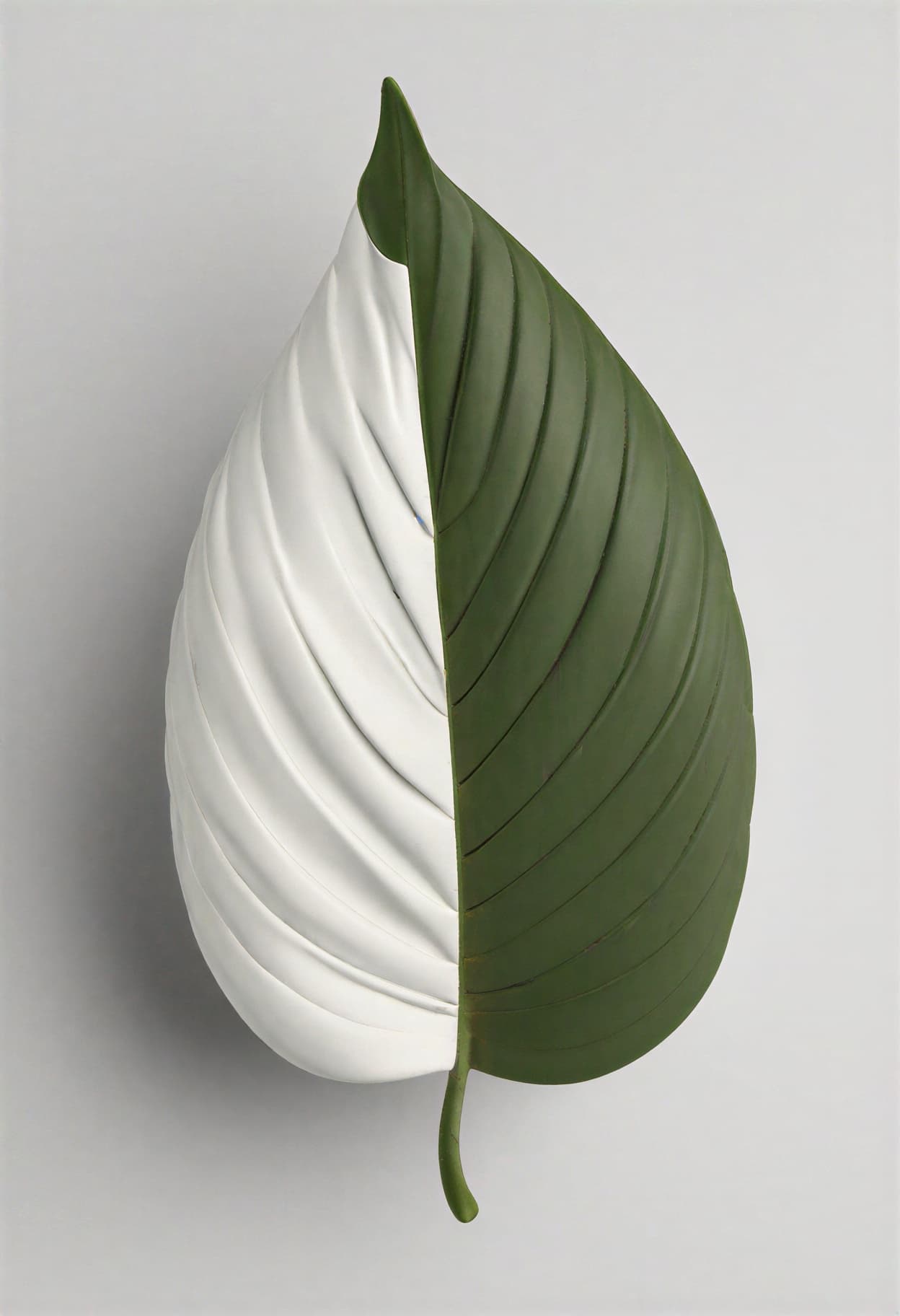 AI logo prompt sample — flat vector mark