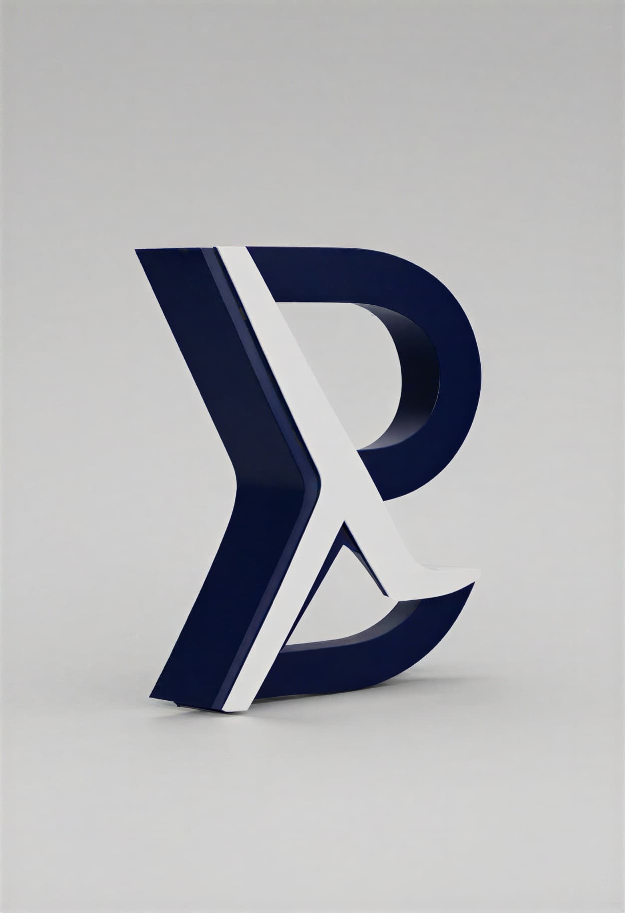 AI logo prompt sample — limited palette