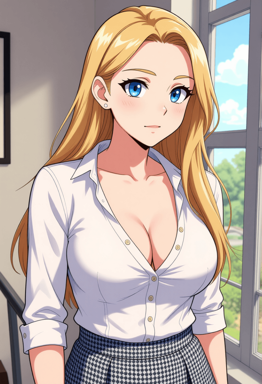 Photo to Anime AI sample 1
