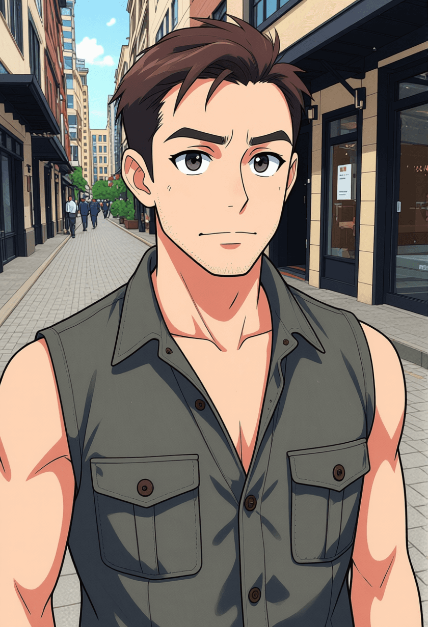 Photo to Anime AI sample 6