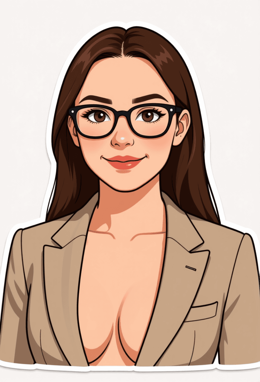 AI sticker prompt sample — emote scale